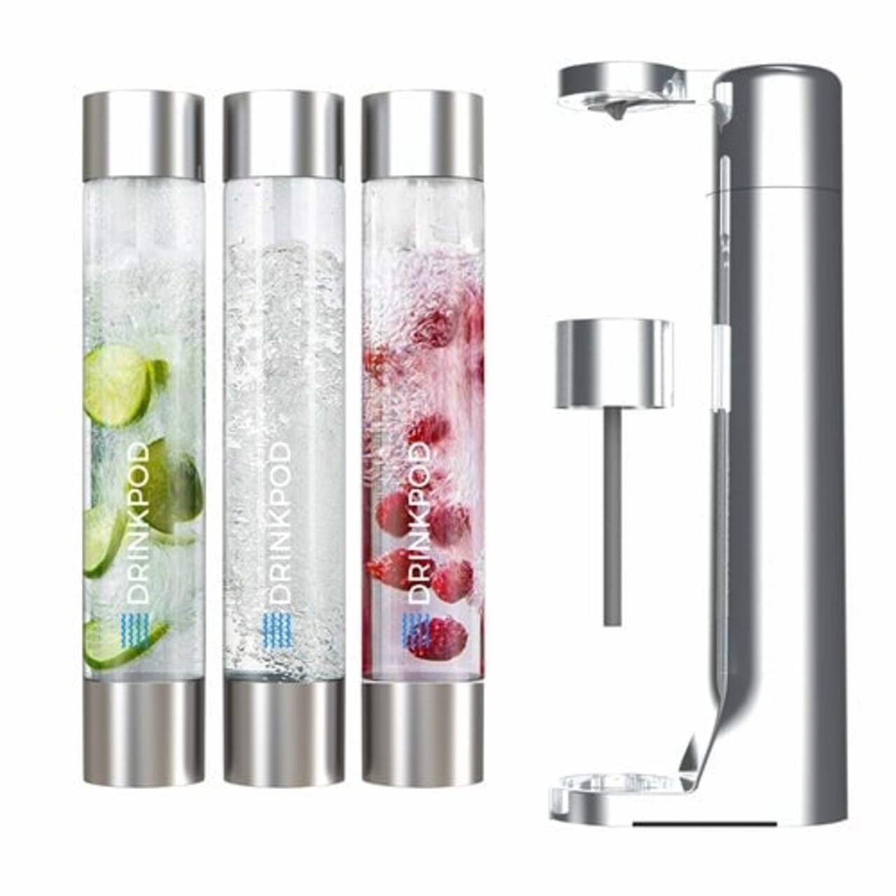 Pod Soda Machine - Make Homemade Sparkling Water Juice Tea And